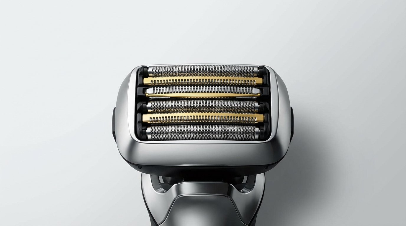 Shows the 6 blade system on the Panasonic ARC6.